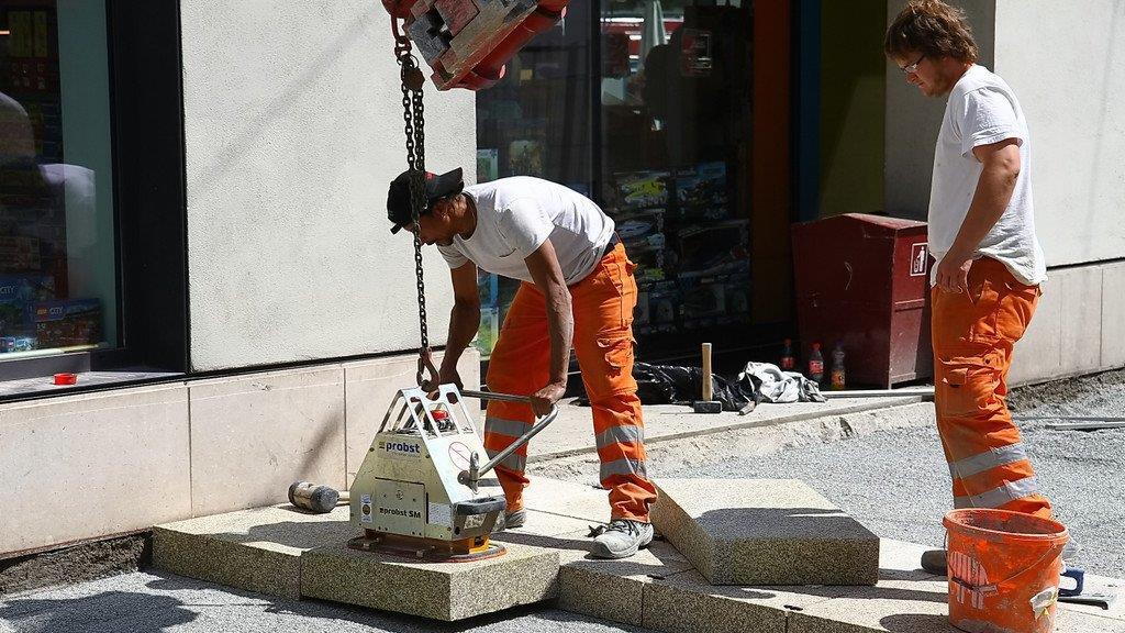 Baustelle in der Griesgasse