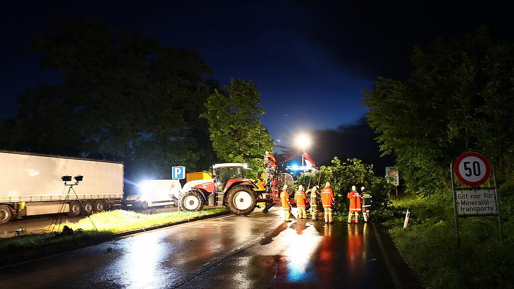Unwetter im Flachgau
