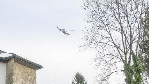 Baumarbeiten am Kapuzinerberg III