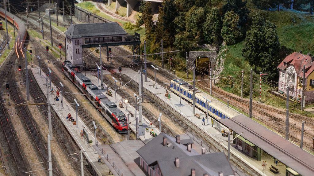 Traditionelle Modelleisenbahnausstellung in Salzburg-Parsch