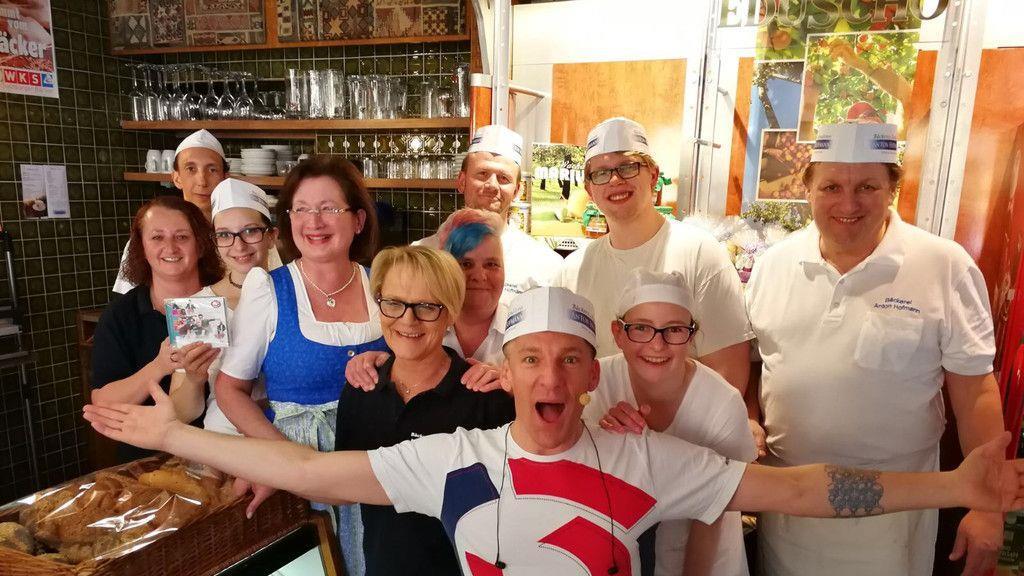 Andi Knoll in Salzburger Bäckerei
