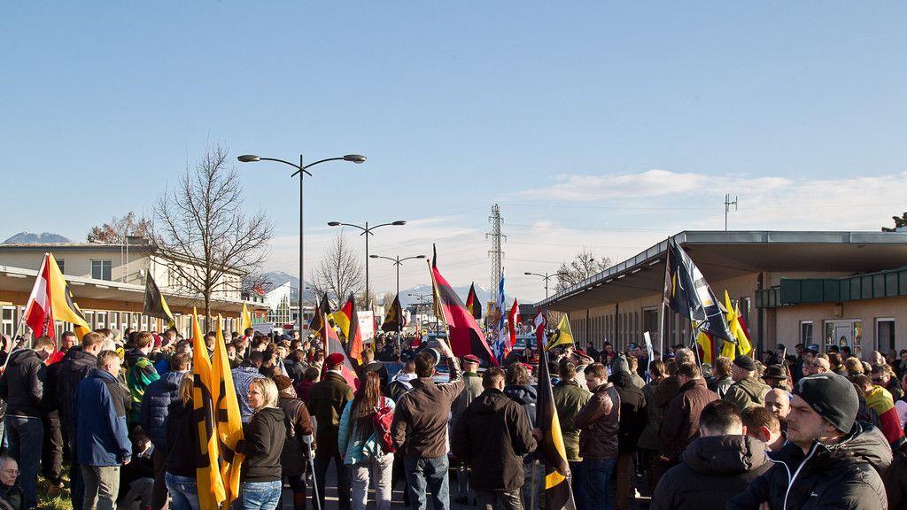 Demo von "Wir sind Grenze"