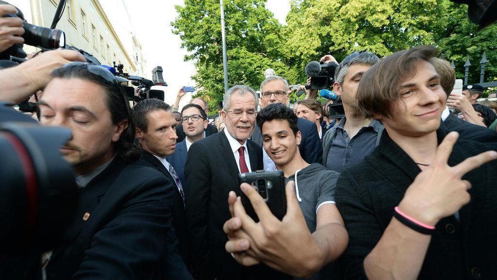Alexander Van der Bellen, der neue Bundespräsident von Österreich