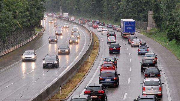 Staubilder auf der A10