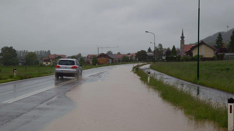 Hochwasser in Oberndorf