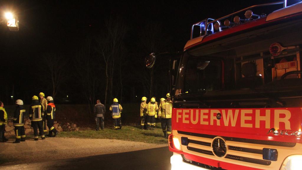 Pkw stürzt in Berchtesgadener Ache