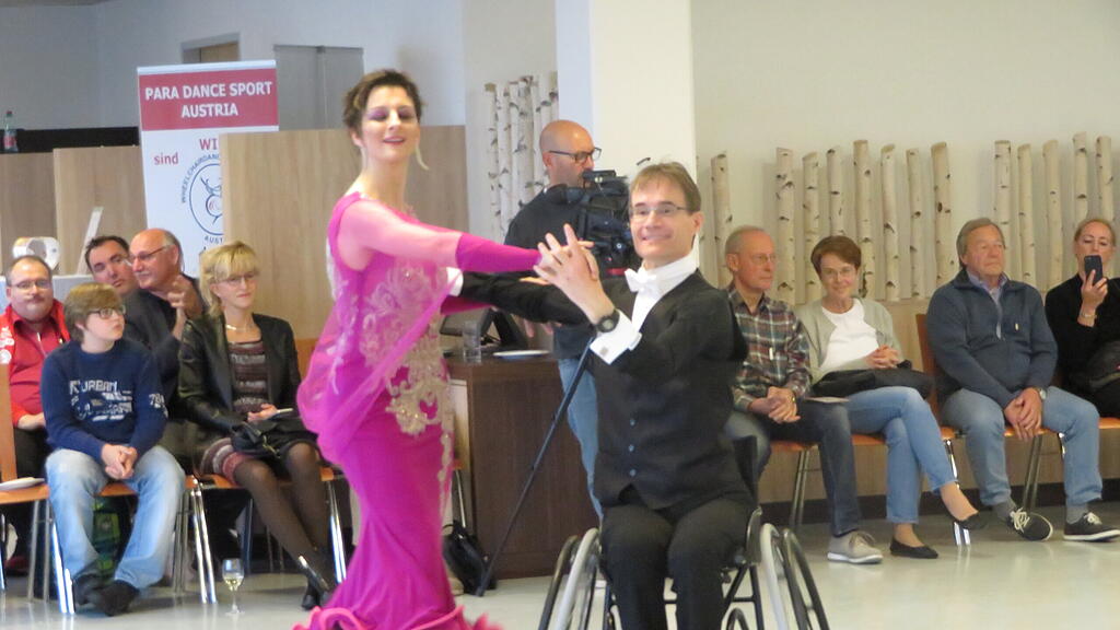 Rollstuhltanz-Show in Salzburg