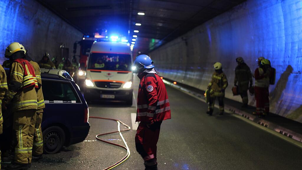 Übung Katschbergtunnel