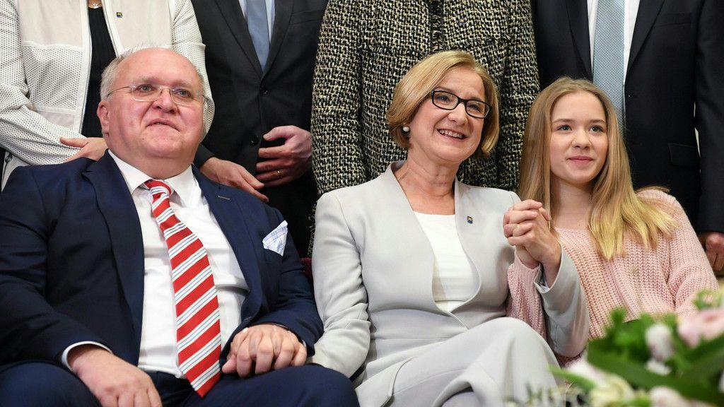 So jubelt Johanna Mikl-Leitner