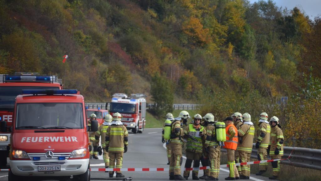 Gefahrgutübung auf der Tauernautobahn I