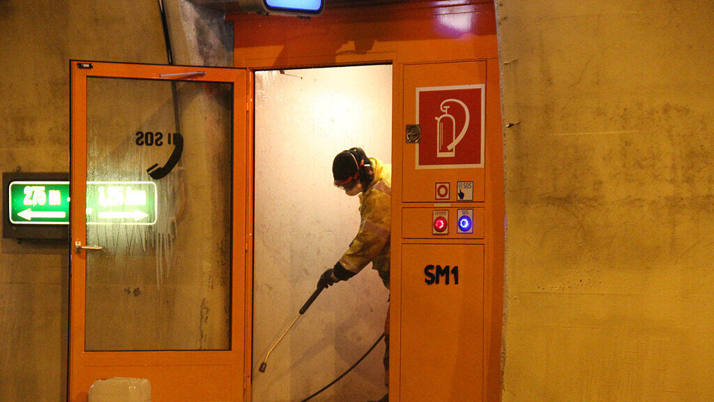 Tunnelreinigung