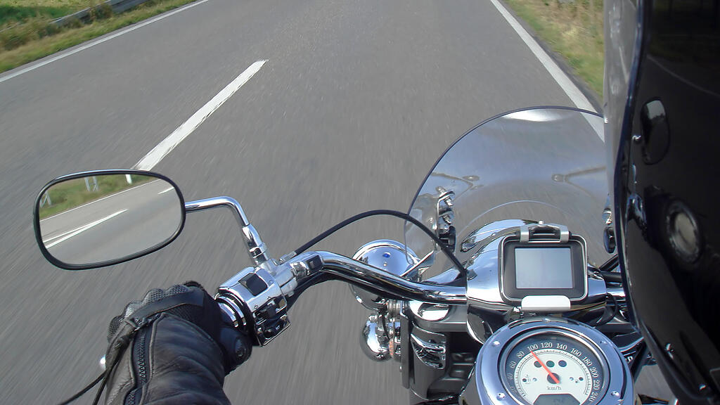 Motorradfahrer