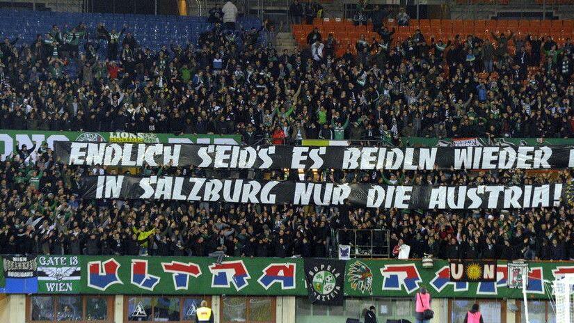 Austria Salzburg verliert im Cup gegen Rapid Wien