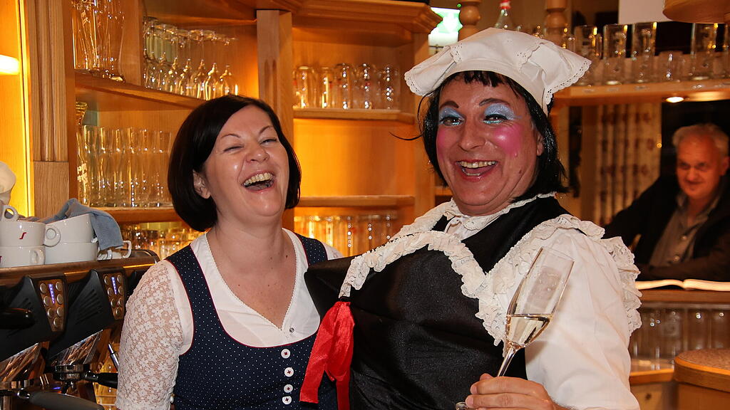 Oberalmer Faschingsgschnas im Gasthof Angerer