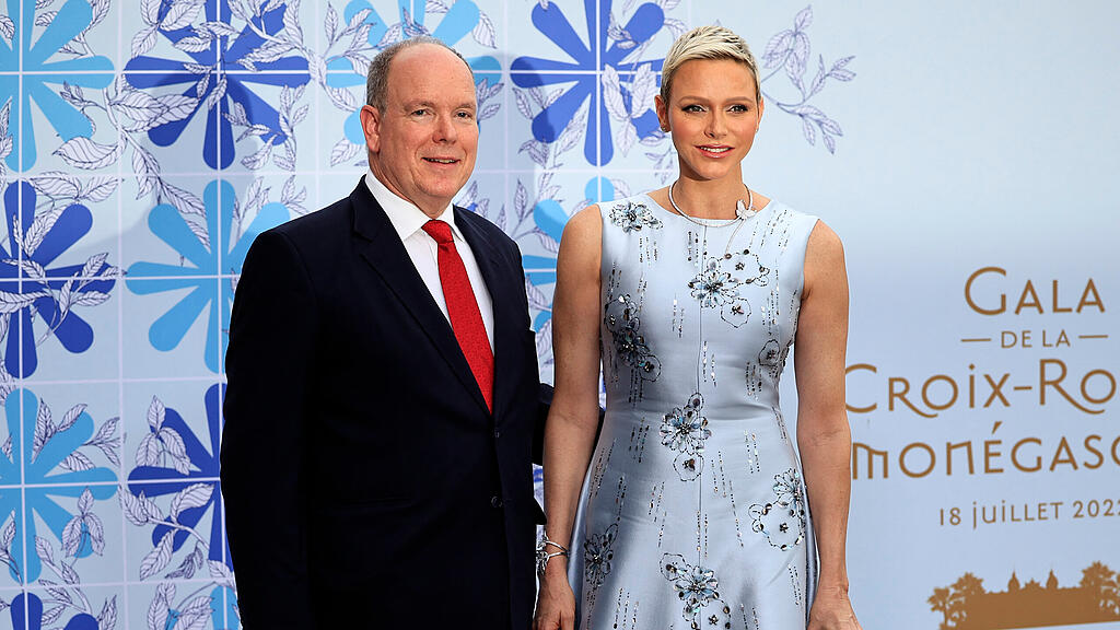 Albert und Charlene von Monaco