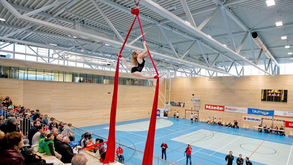 Spektakuläre Eröffnung im Sportzentrum Nord