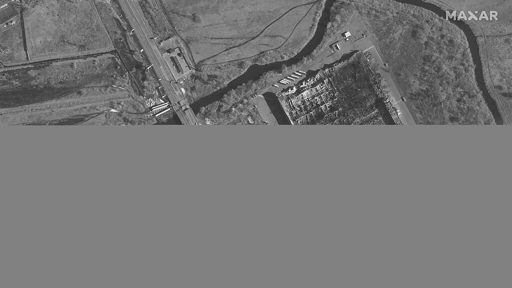 Ukraine-Krieg, Tag 16: Satellitenbilder