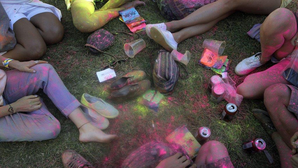 Mehr Bilder vom Farben-Fest