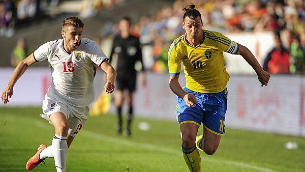 Ibrahimovic und Co. waren Mazedonien überlegen
