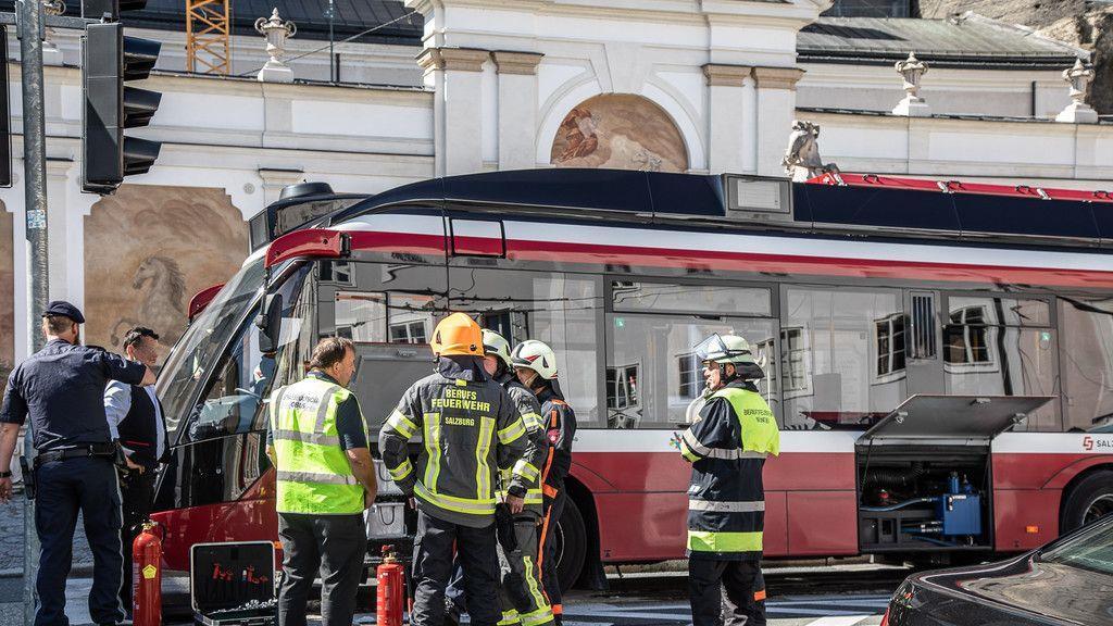 Brand im Obus endet glimpflich