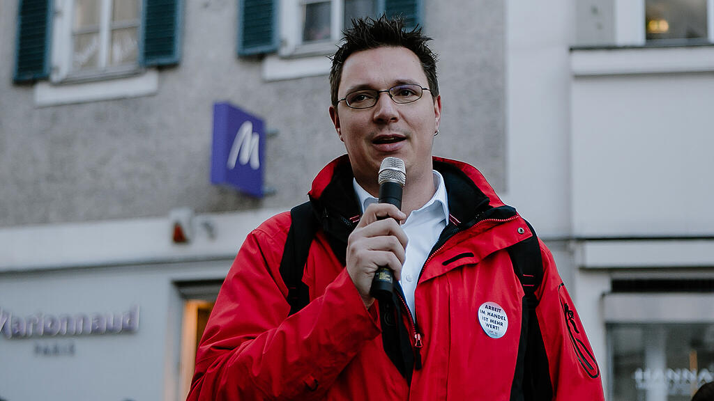 Protestkundgebung GPA-djp Salzburg