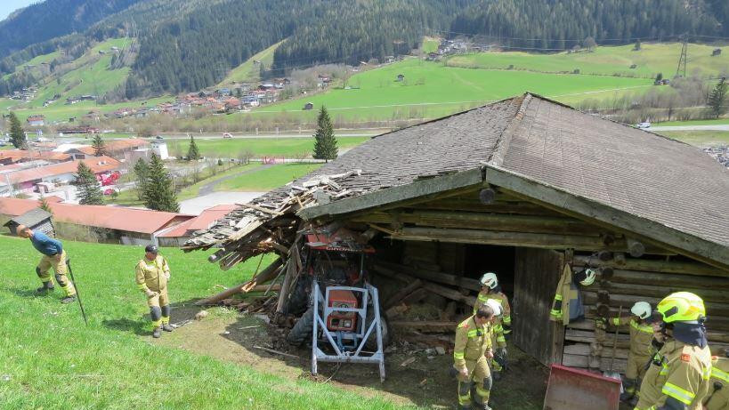 Traktorabsturz, Bramberg, Pinzgau