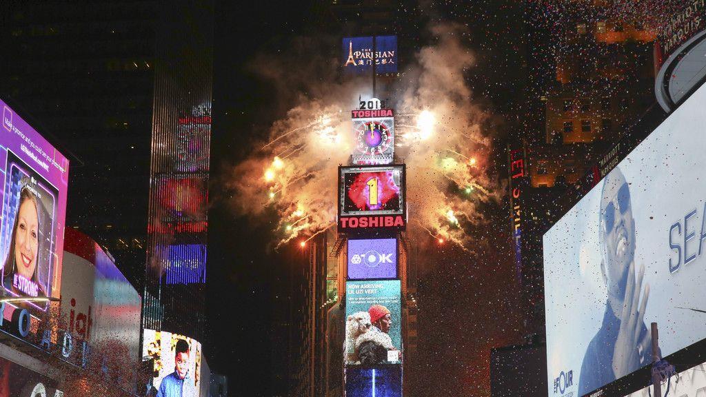 Silvester 2017 in New York