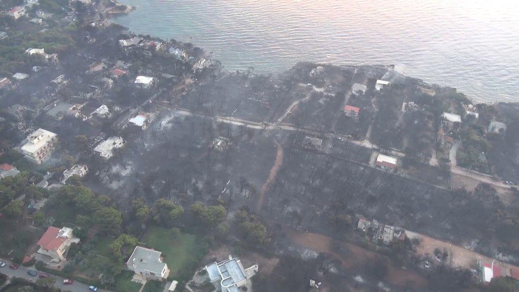 Waldbrand in Athen: Tag 2