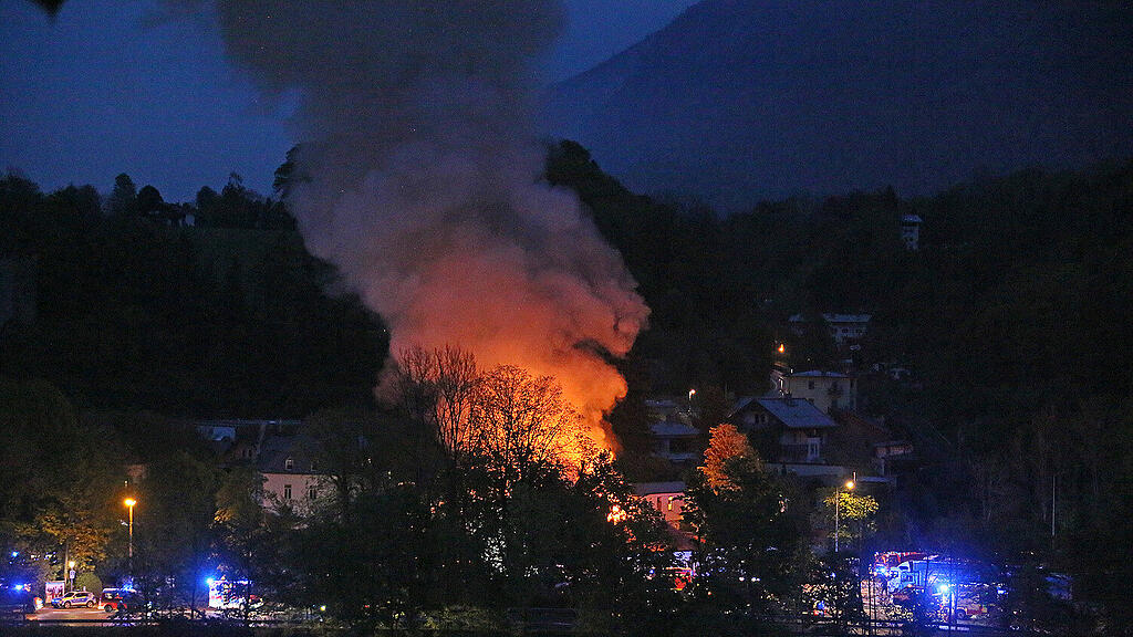 Gaststätte, Brand, Bad Reichenhall