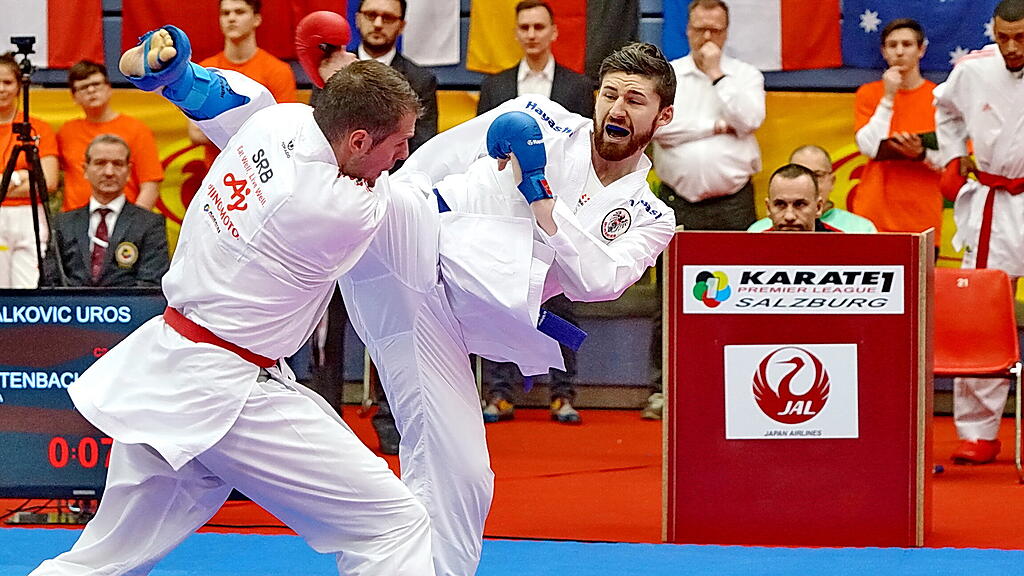 Karate-Premier-League-Turnier in Salzburg, Samstag