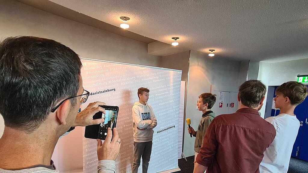 Projekttag Herz-Jesu-Gymnasium in S24-Redaktion