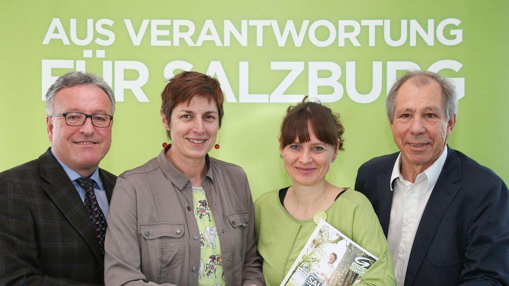 Grüne stellen sich für Salzburg-Wahl auf