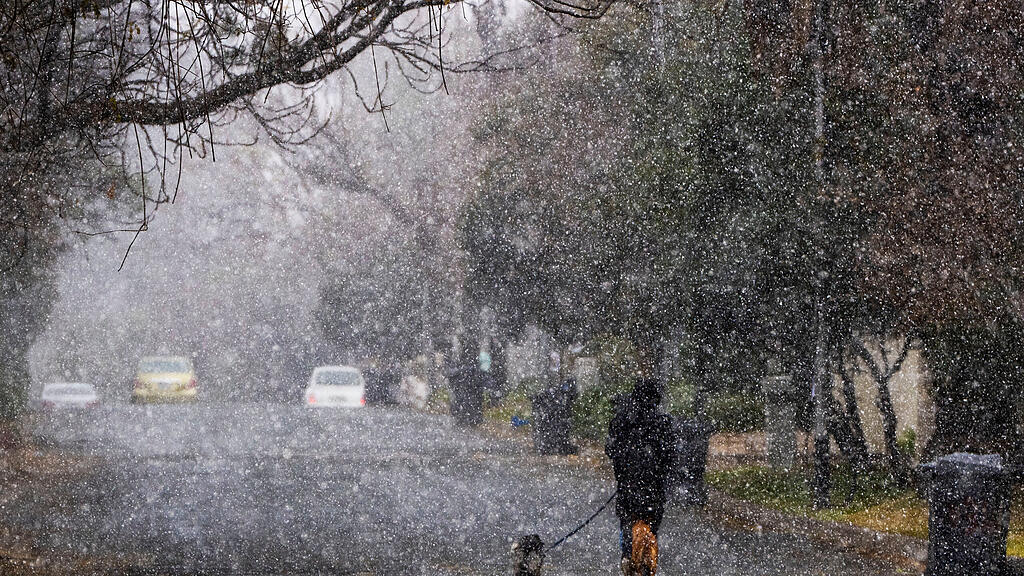 Schnee in Johannesburg