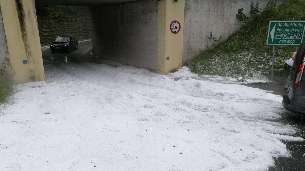 Unwettereinsatz in Schwarzach