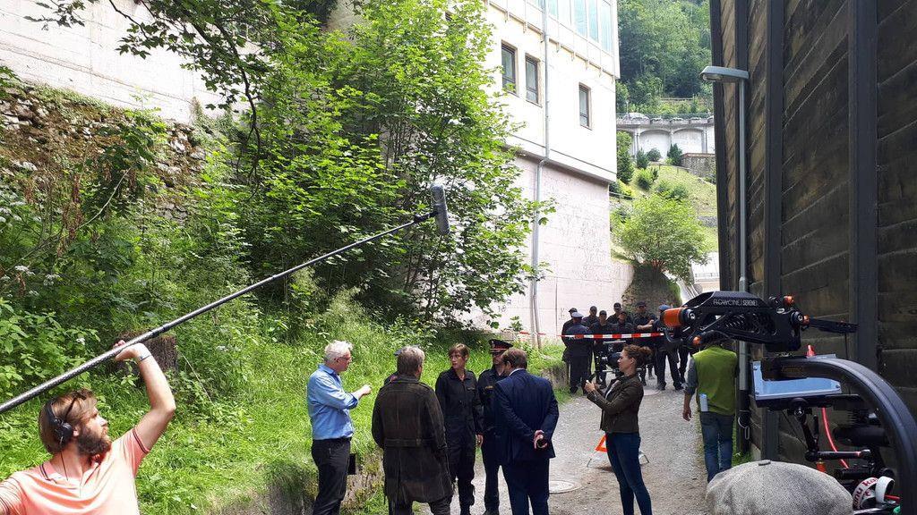 "Die Toten von Salzburg" in Bad Gastein: Dreh