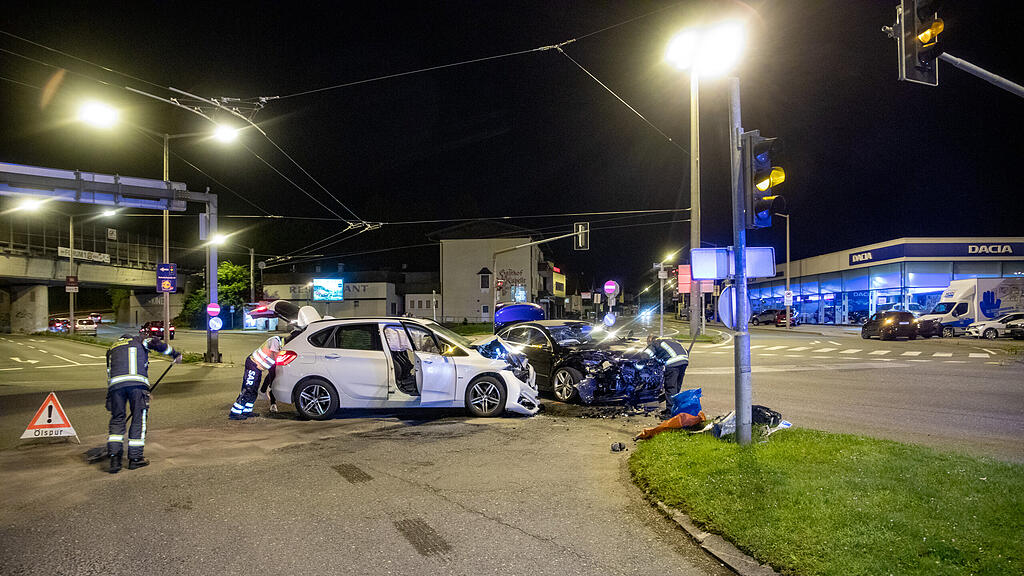 Unfall Vogelweiderstraße