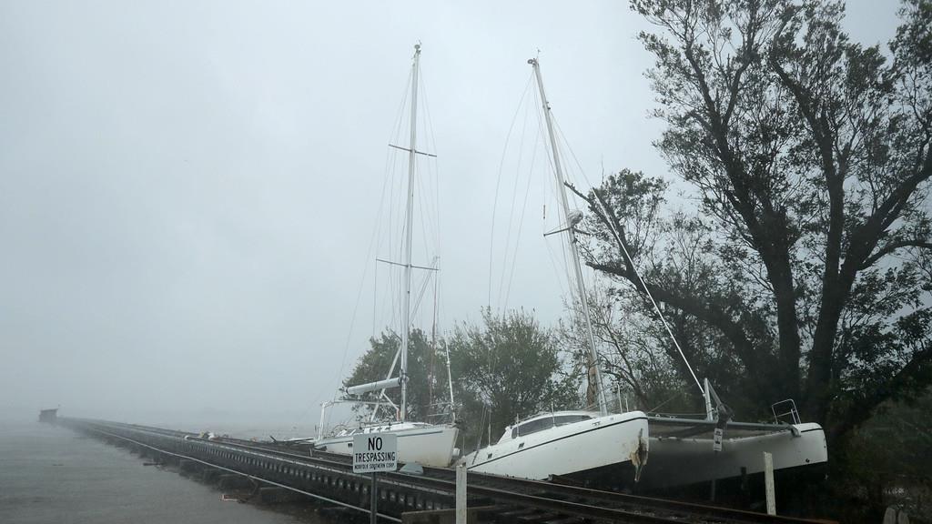 Hurrikan "Florence" trifft auf US-Ostküste