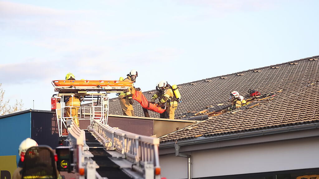Feuerwehr-Übung in Elsbethen