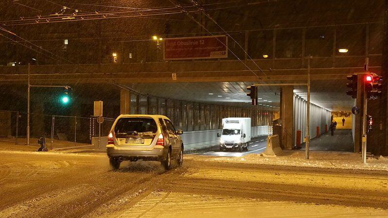 Freitagfrüh wurde das Nelböckviadukt für den Verkehr geöffnet.