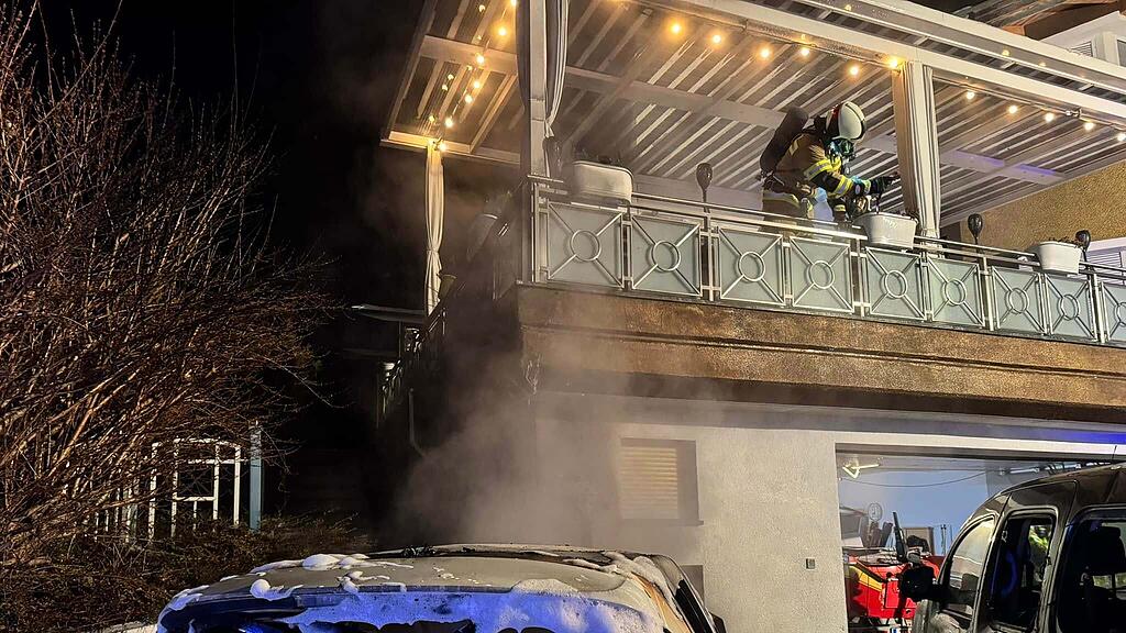 E-Auto in Vollbrand