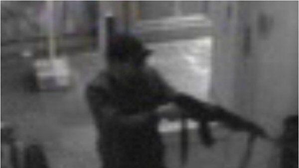 Die Polizei sucht nach dem Täter