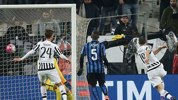 Leonardo Bonucci trifft zum 1:0