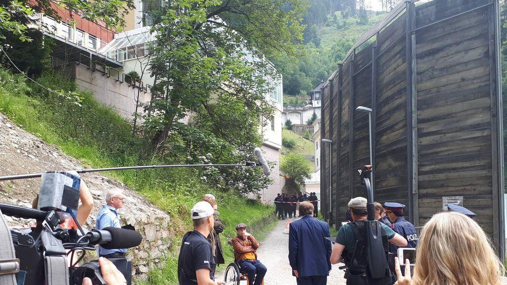 "Die Toten von Salzburg" in Bad Gastein: Dreh