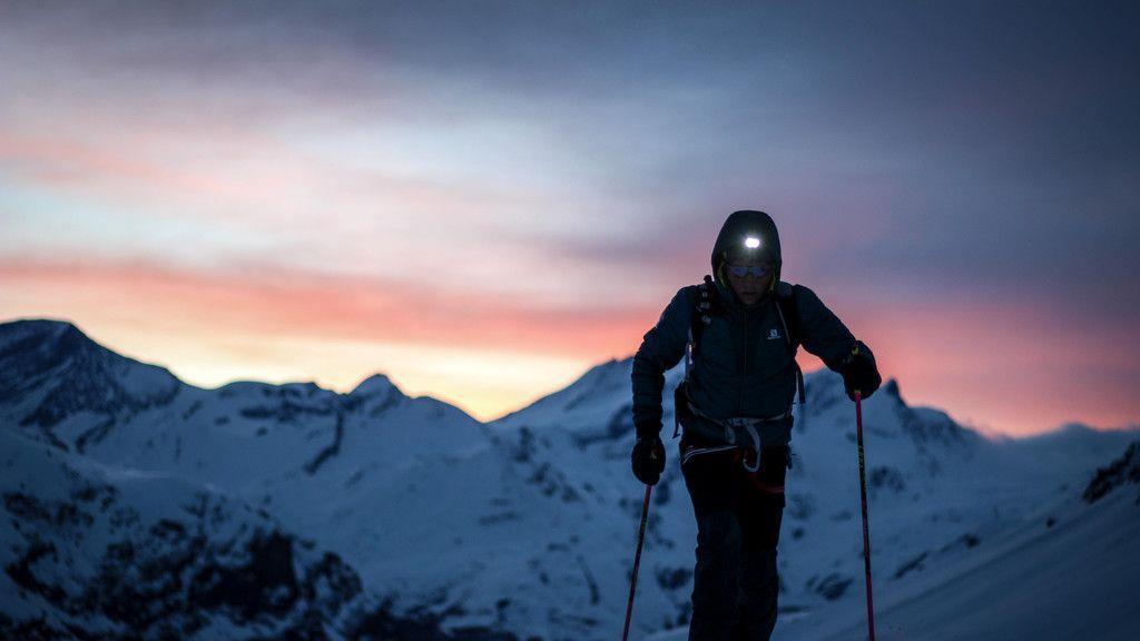 David Wallmann bei der längsten Skitour der Welt