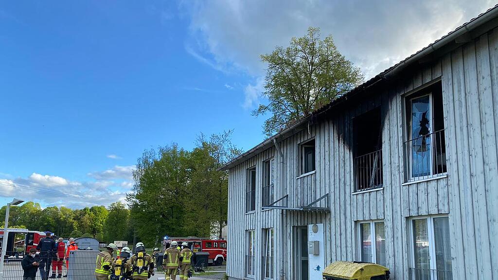 Brand Asylunterkunft