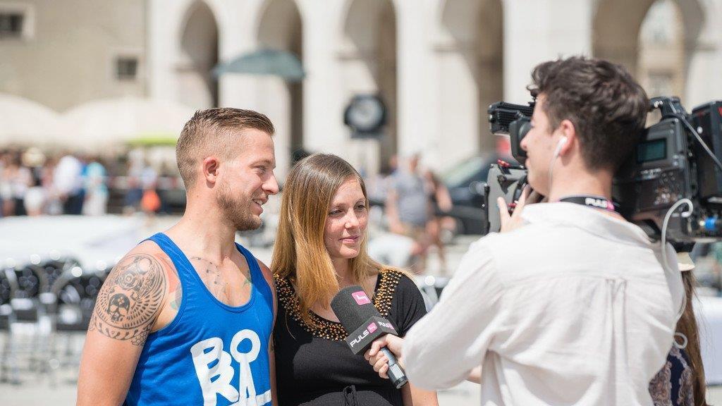 Drehstart zu Austria's Next Topmodel in Salzburg