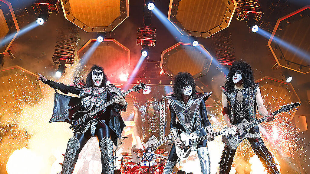 Kiss ließen es ordentlich krachen