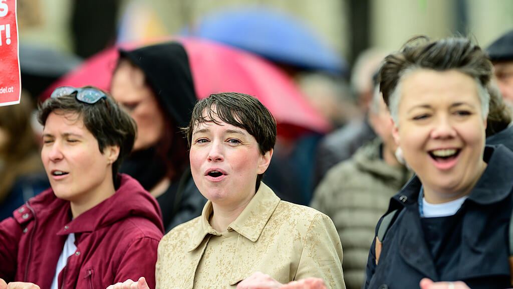Demo gegen Rechts in Wien