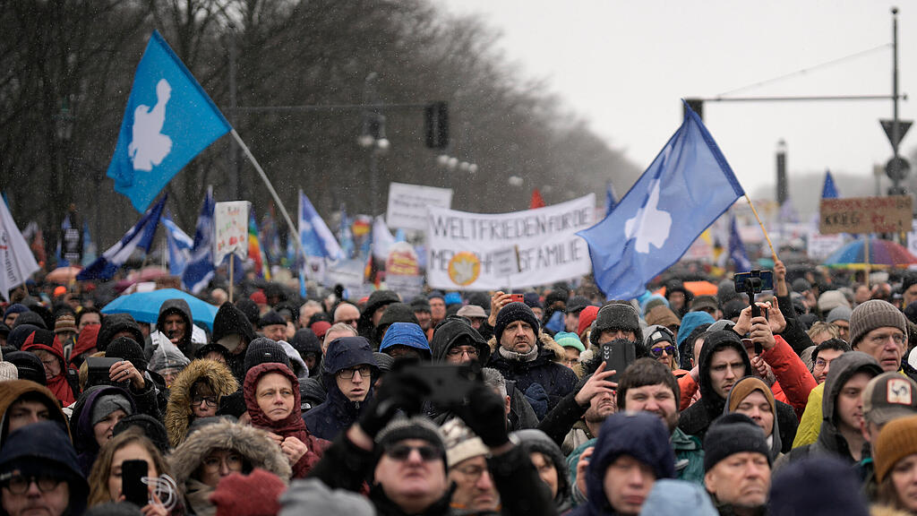 Ukraine-Krieg: Großdemo in Berlin