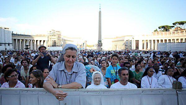 Zehntausende folgten dem Aufruf des Papstes